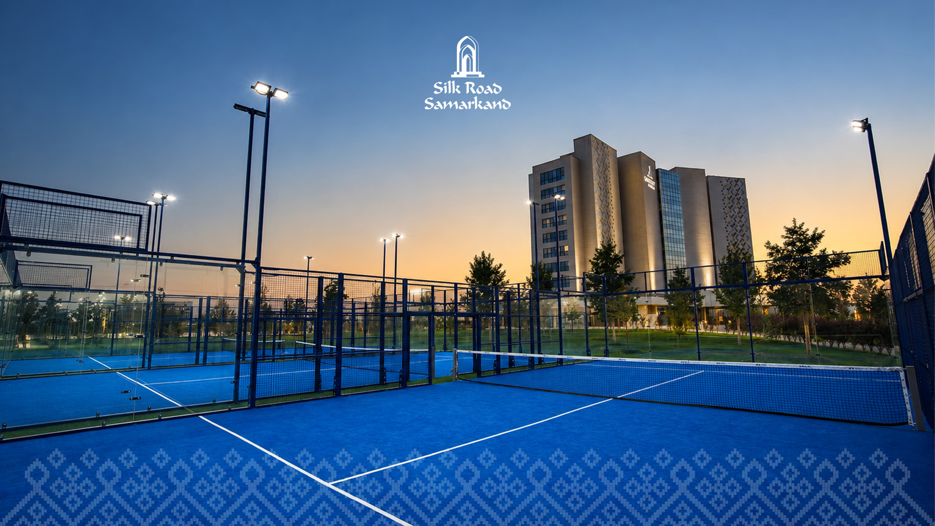 Silk Road Samarkandda padel